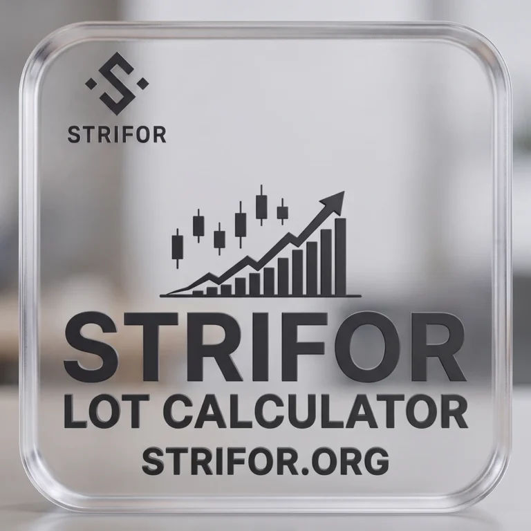 Strifor Smart Lot Calculator — MetaTrader 5